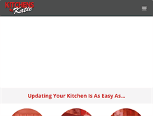 Tablet Screenshot of kitchensbykatie.com